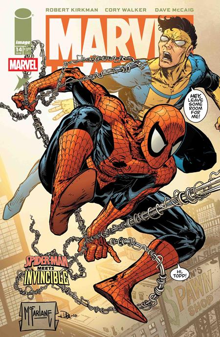 MARVEL TEAMUP #14 FACSIMILE EDITION CVR D TODD MCFARLANE & DAVE MCCAIG VAR (3/4/2026)