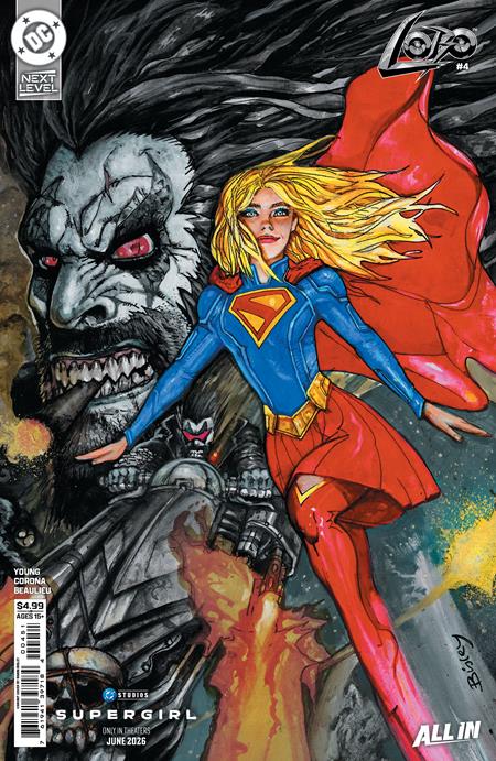 LOBO #4 CVR E SIMON BISLEY SUPERGIRL MOVIE CARD STOCK VAR (6/17/2026)