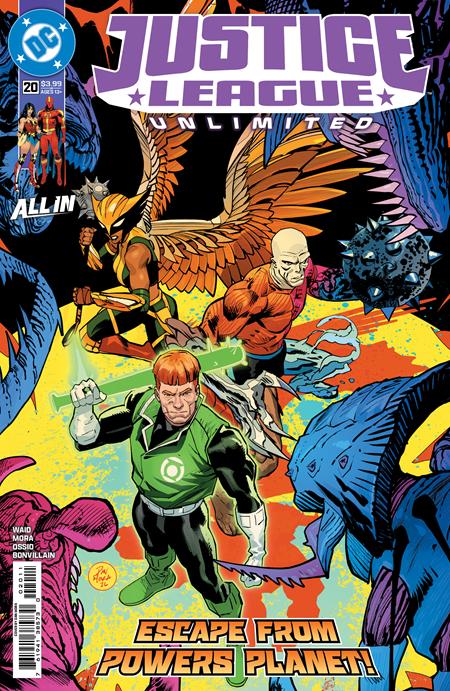 JUSTICE LEAGUE UNLIMITED #20 CVR A DAN MORA (6/24/2026)