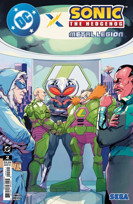 DC X SONIC THE HEDGEHOG THE METAL LEGION #2 (OF 5) CVR A PABLO M COLLAR (6/3/2026)