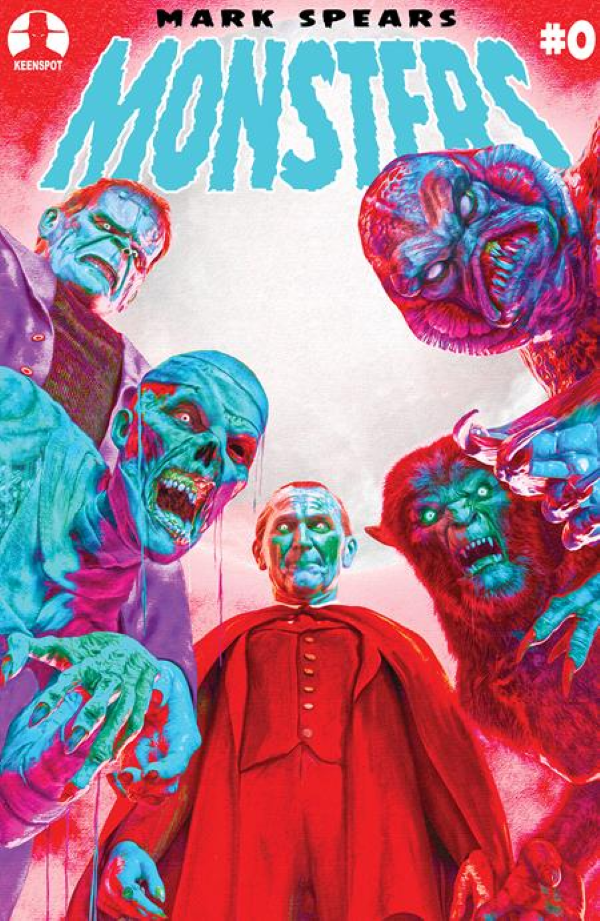 MARK SPEARS MONSTERS #0 DELUXE EDITION (ONE SHOT) CVR E MARK SPEARS THE SQUAD VAR (6/10/2026)