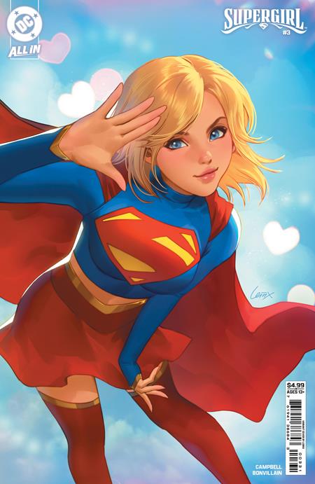 SUPERGIRL #3 CVR C LESLEY LEIRIX LI CARD STOCK VAR (7/9/2025)