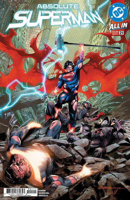 ABSOLUTE SUPERMAN #21 CVR A RAFA SANDOVAL (7/22/2026)