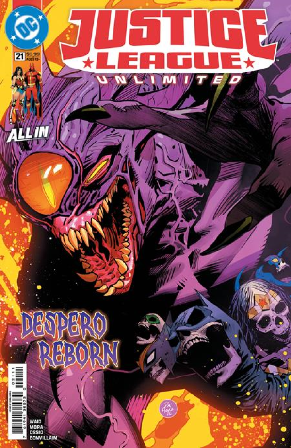 JUSTICE LEAGUE UNLIMITED #21 CVR A DAN MORA (7/22/2026)