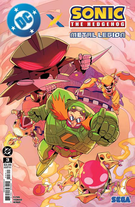 DC X SONIC THE HEDGEHOG THE METAL LEGION #3 (OF 5) CVR A PABLO M COLLAR (7/1/2026)