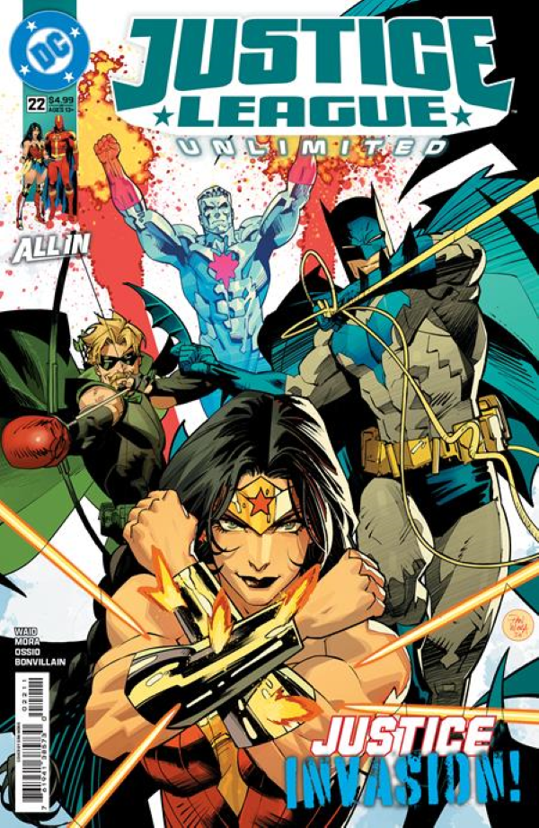 JUSTICE LEAGUE UNLIMITED #22 CVR A DAN MORA (8/26/2026)