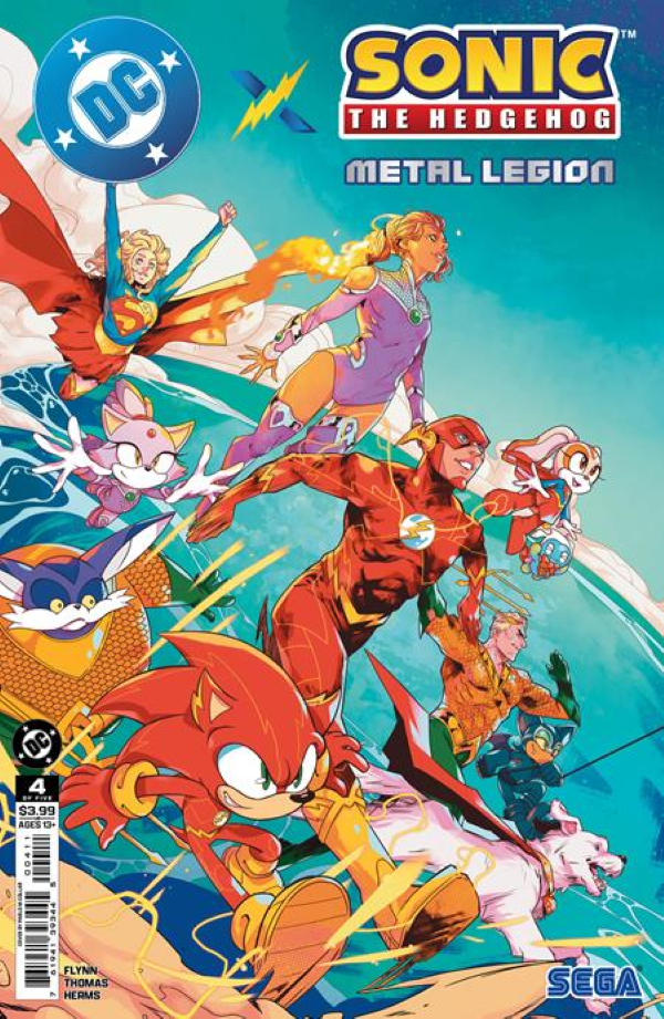 DC X SONIC THE HEDGEHOG METAL LEGION #4 (OF 5) CVR A PABLO M COLLAR (8/5/2026)
