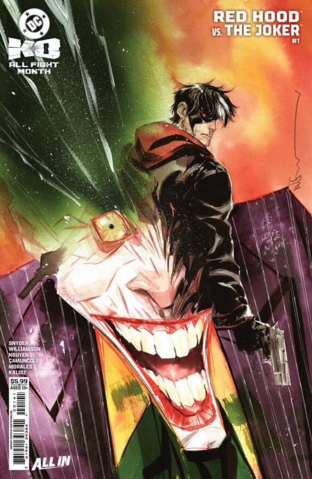 DC K.O. RED HOOD VS JOKER #1 (ONE SHOT) CVR B DUSTIN NGUYEN CARD STOCK VAR (12/24/2025)