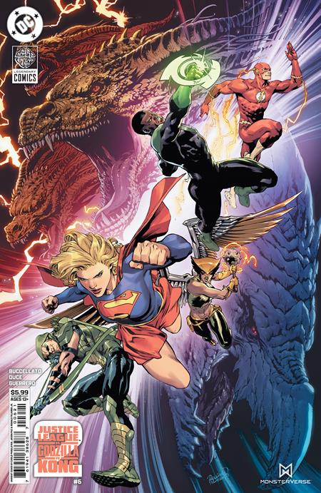 JUSTICE LEAGUE VS GODZILLA VS KONG 2 #6 (OF 7) CVR B CARLO PAGULAYAN CARD STOCK VAR (12/24/2025)