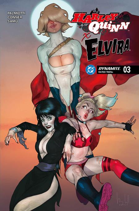HARLEY QUINN X ELVIRA #3 CVR D BEN CALDWELL VAR (12/17/2025)