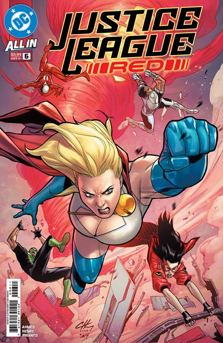 JUSTICE LEAGUE RED #6 (OF 6) CVR A CLAYTON HENRY (1/28/2026)