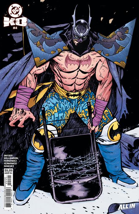 DC K.O. #4 (OF 5) CVR B DANIEL WARREN JOHNSON CARD STOCK VAR (2/11/2026)