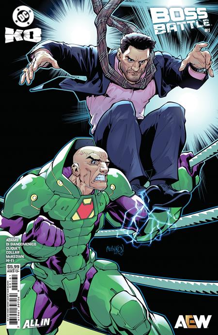 DC K.O. BOSS BATTLE #1 (ONE SHOT) CVR F GLEB MELNIKOV AEW CARD STOCK VAR (2/4/2026)