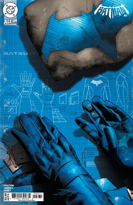 BATMAN #6 CVR E JORGE JIMENEZ BAT-GADGET CARD STOCK VAR (2/4/2026)