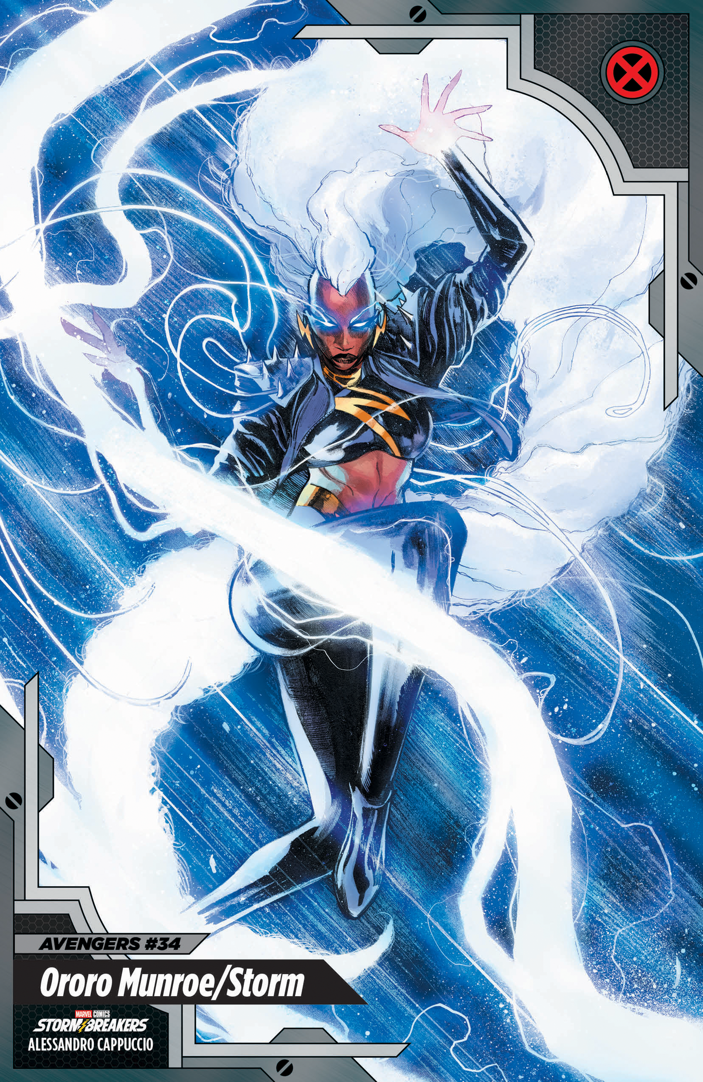 AVENGERS #34 ALESSANDRO CAPPUCCIO X-MEN TRADING CARD VARIANT (1/14/2026)