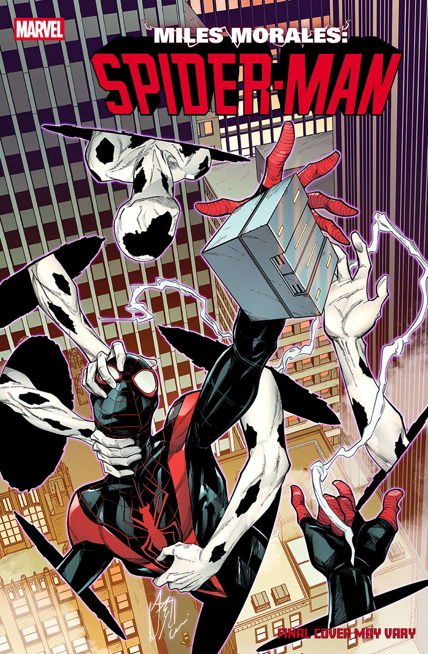MILES MORALES: SPIDER-MAN #42 STEFANO CASELLI FORESHADOW VARIANT (1/28/2026)