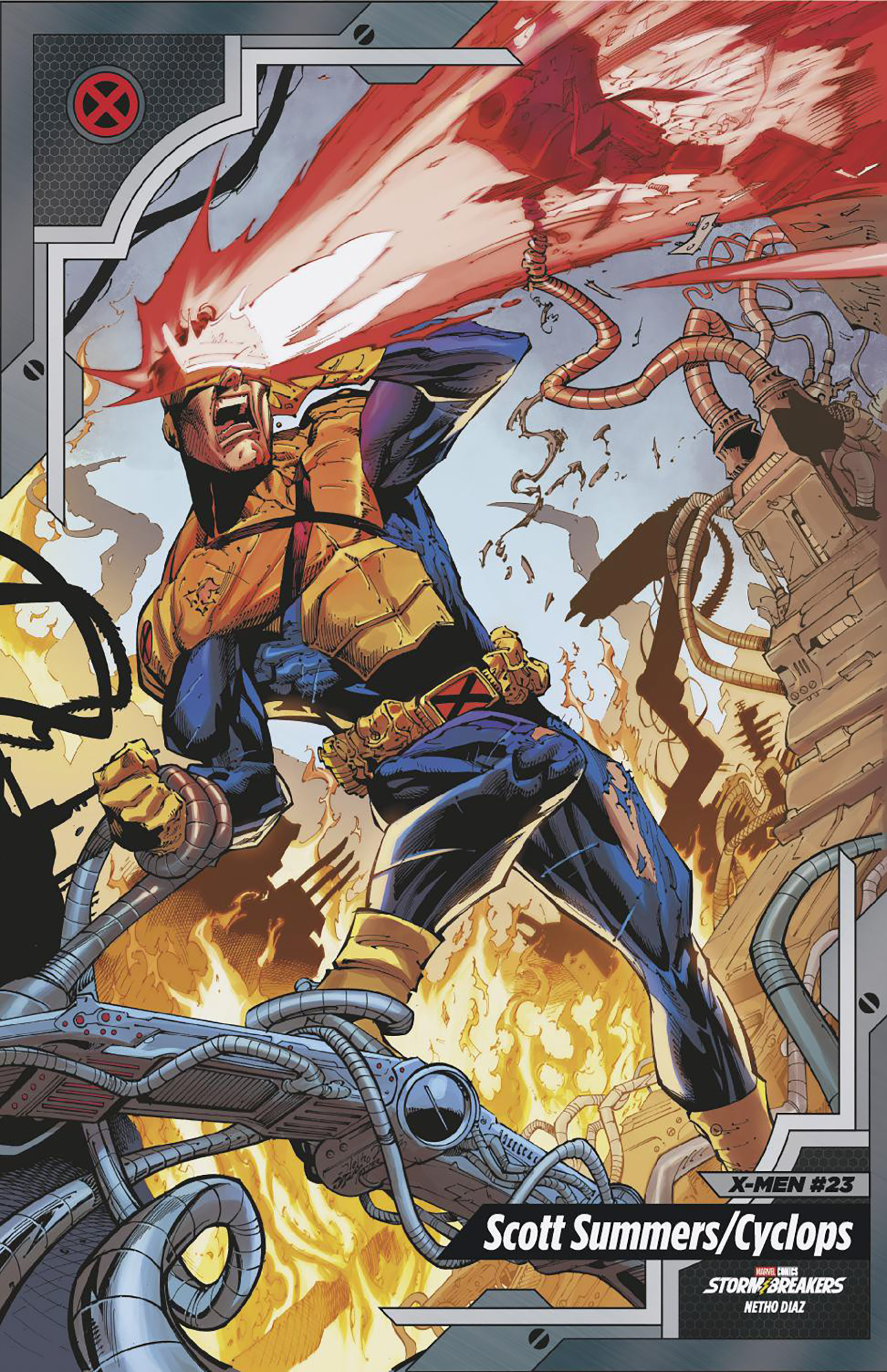 X-MEN #23 NETHO DIAZ X-MEN TRADING CARD VARIANT (1/7/2026)
