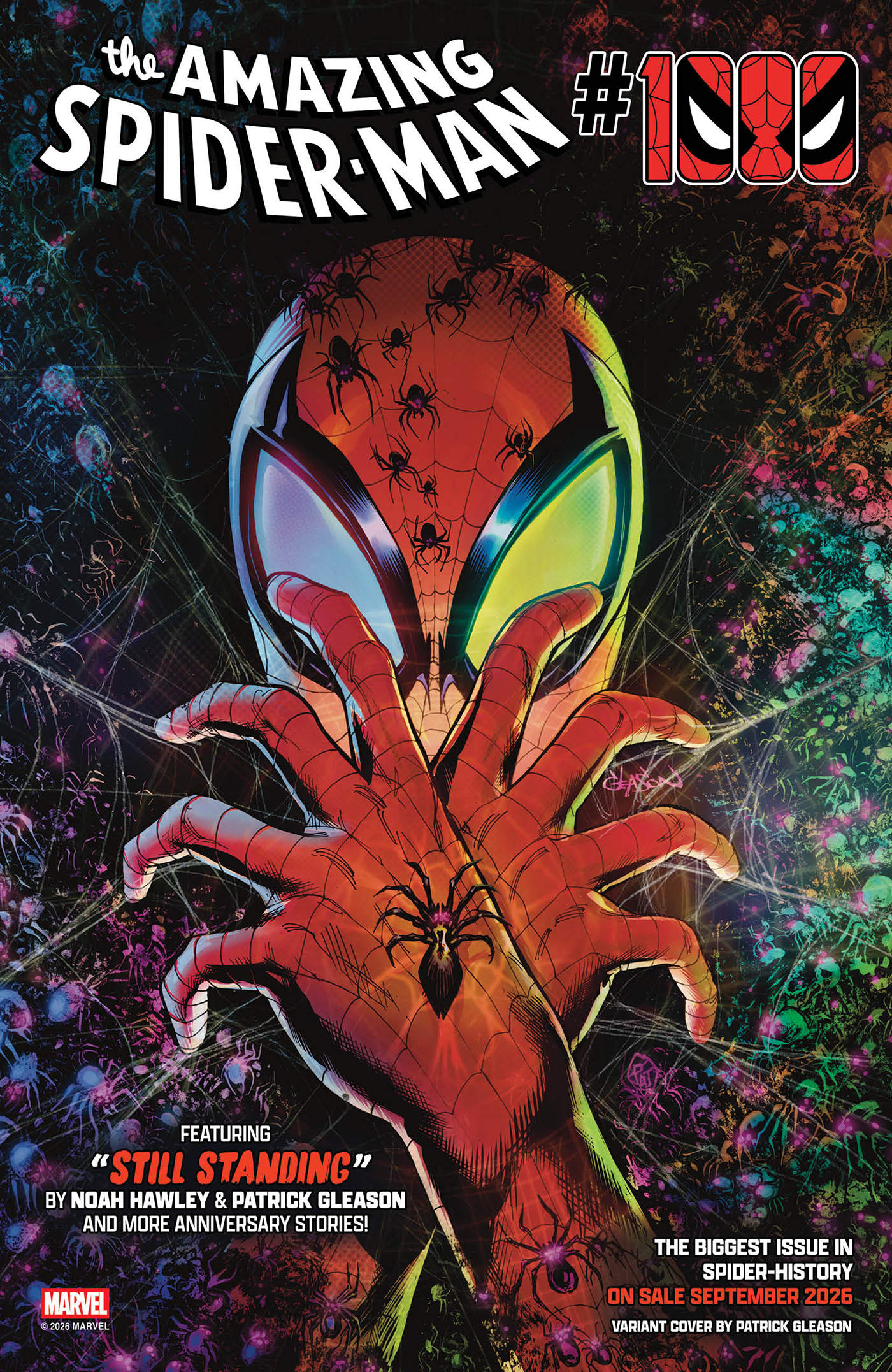AMAZING SPIDER-MAN #1000 PATRICK GLEASON WEB-HEAD VARIANT (9/16/2026)