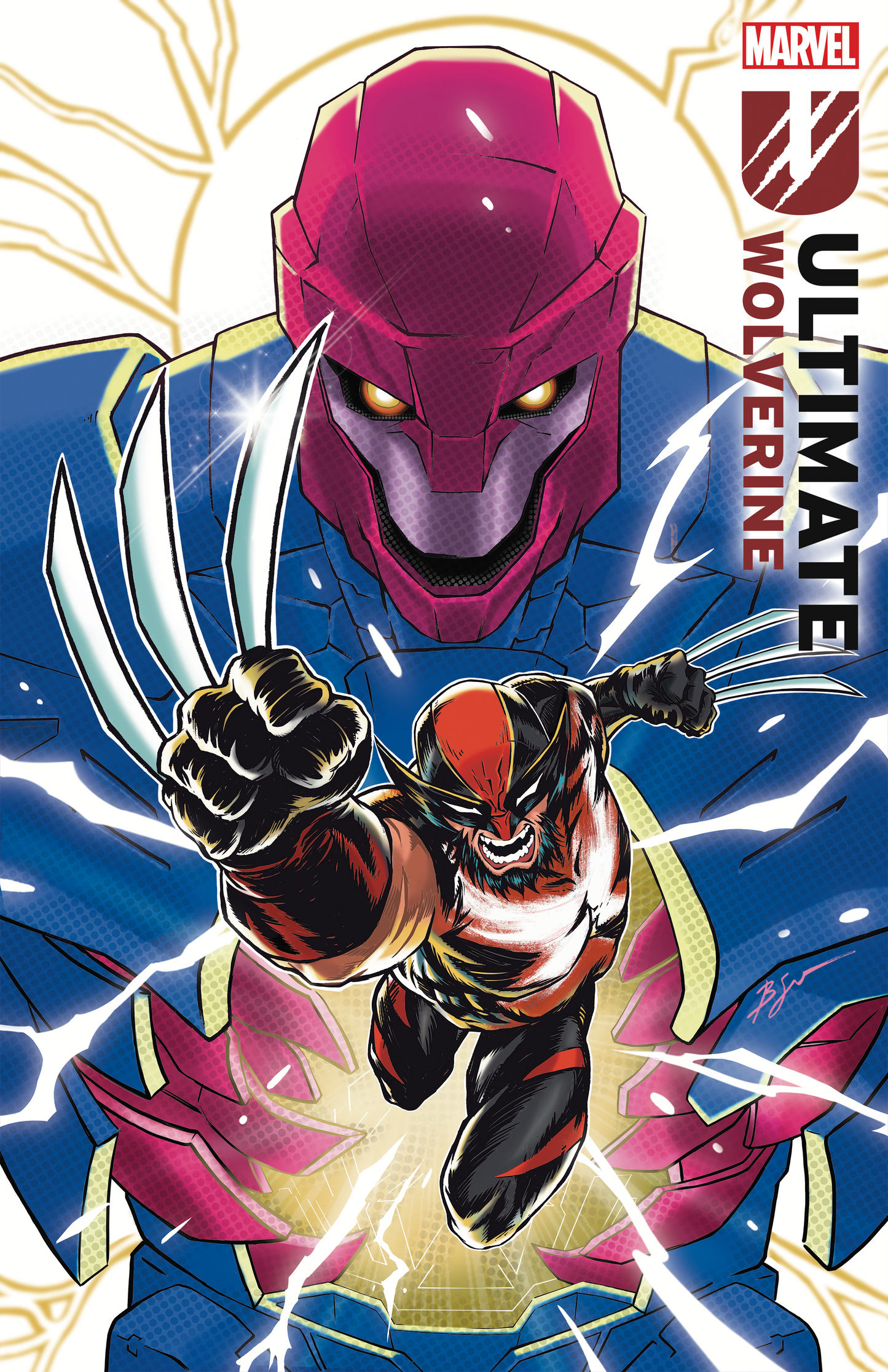 ULTIMATE WOLVERINE #13 BENJAMIN SU ULTIMATE ONE YEAR IN FOIL VARIANT (1/7/2026)