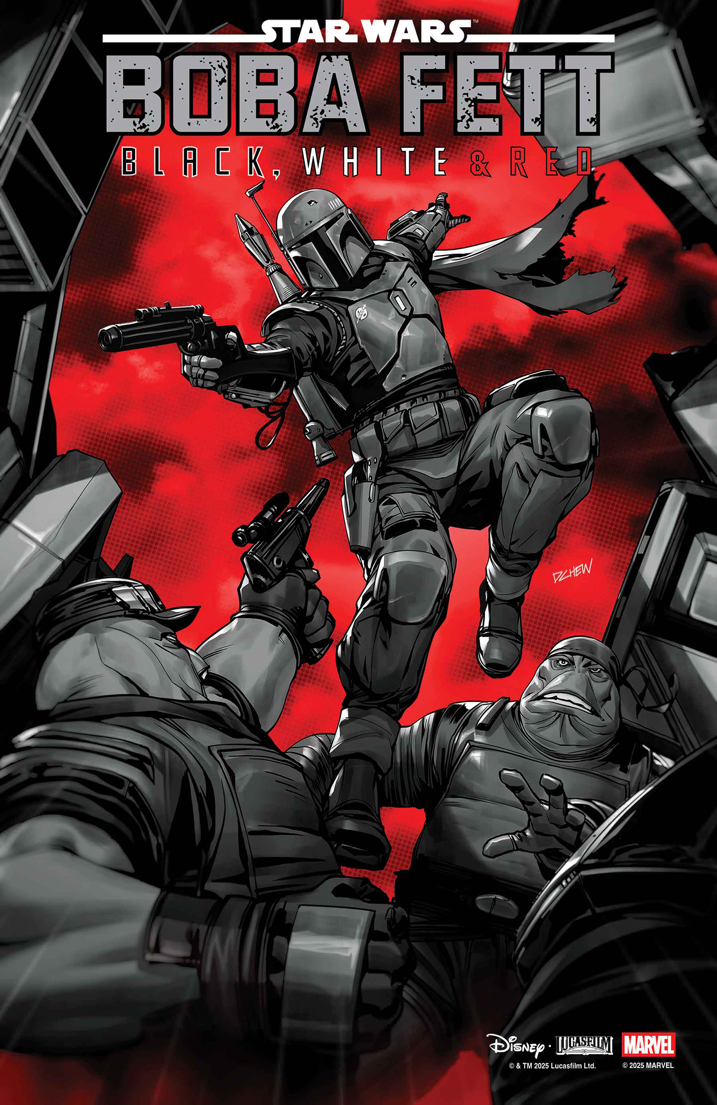 STAR WARS: BOBA FETT - BLACK, WHITE & RED #2 (10/29/2025)
