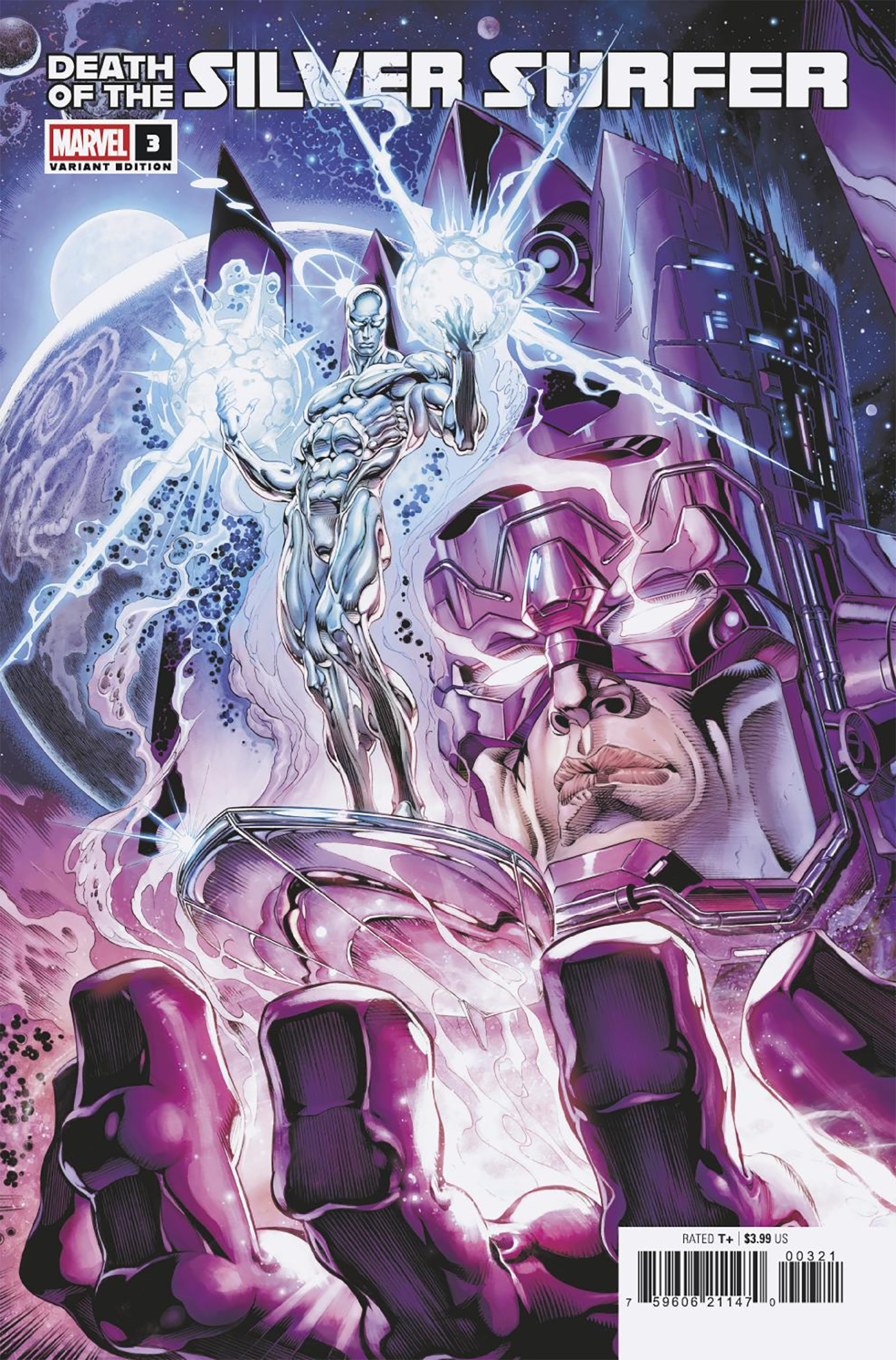 DEATH OF THE SILVER SURFER #3 CLAUDIO CASTELLINI VARIANT (8/27/2025)