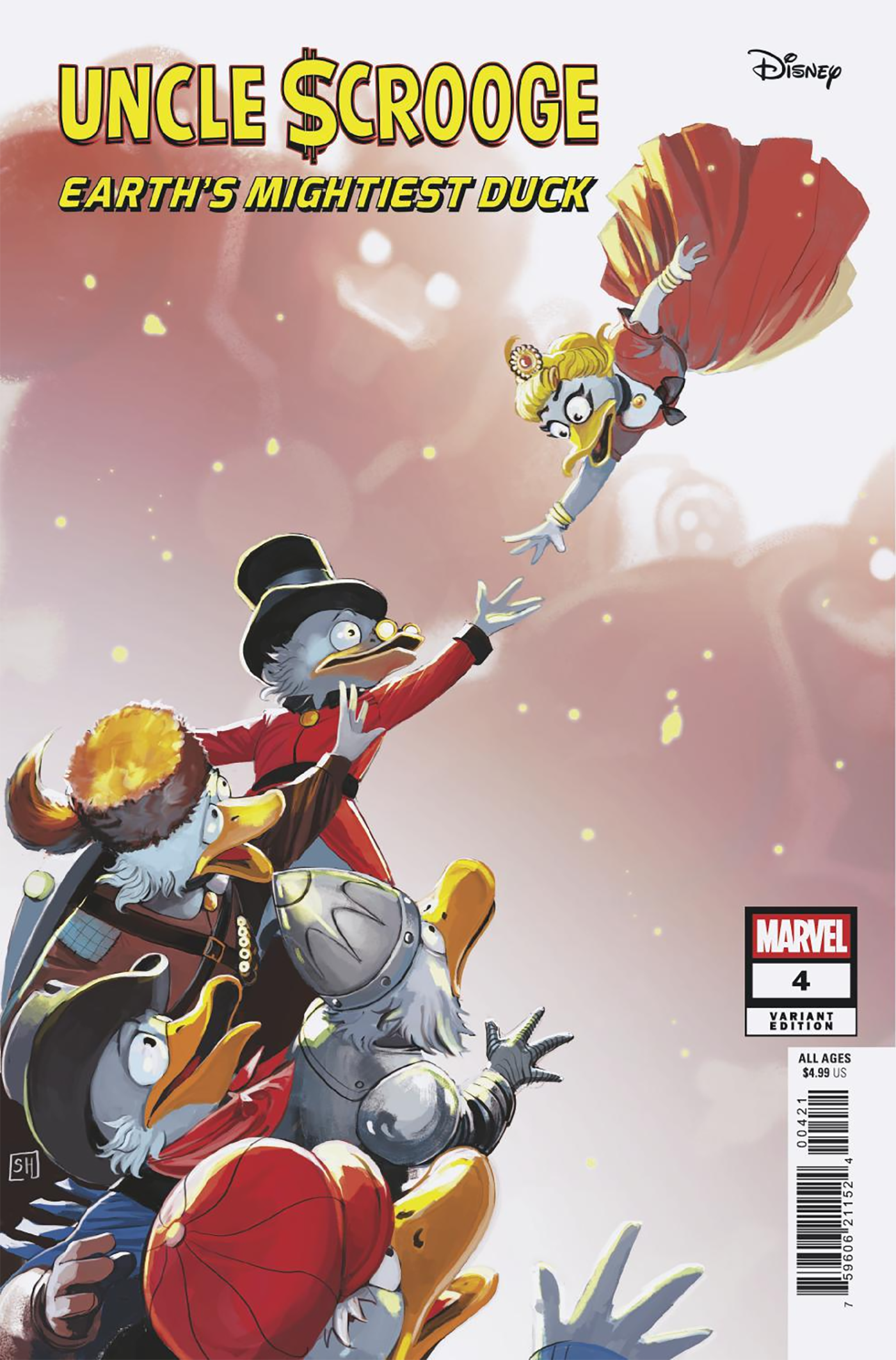 UNCLE SCROOGE: EARTH'S MIGHTIEST DUCK #4 STEPHANIE HANS VARIANT (11/26/2025)