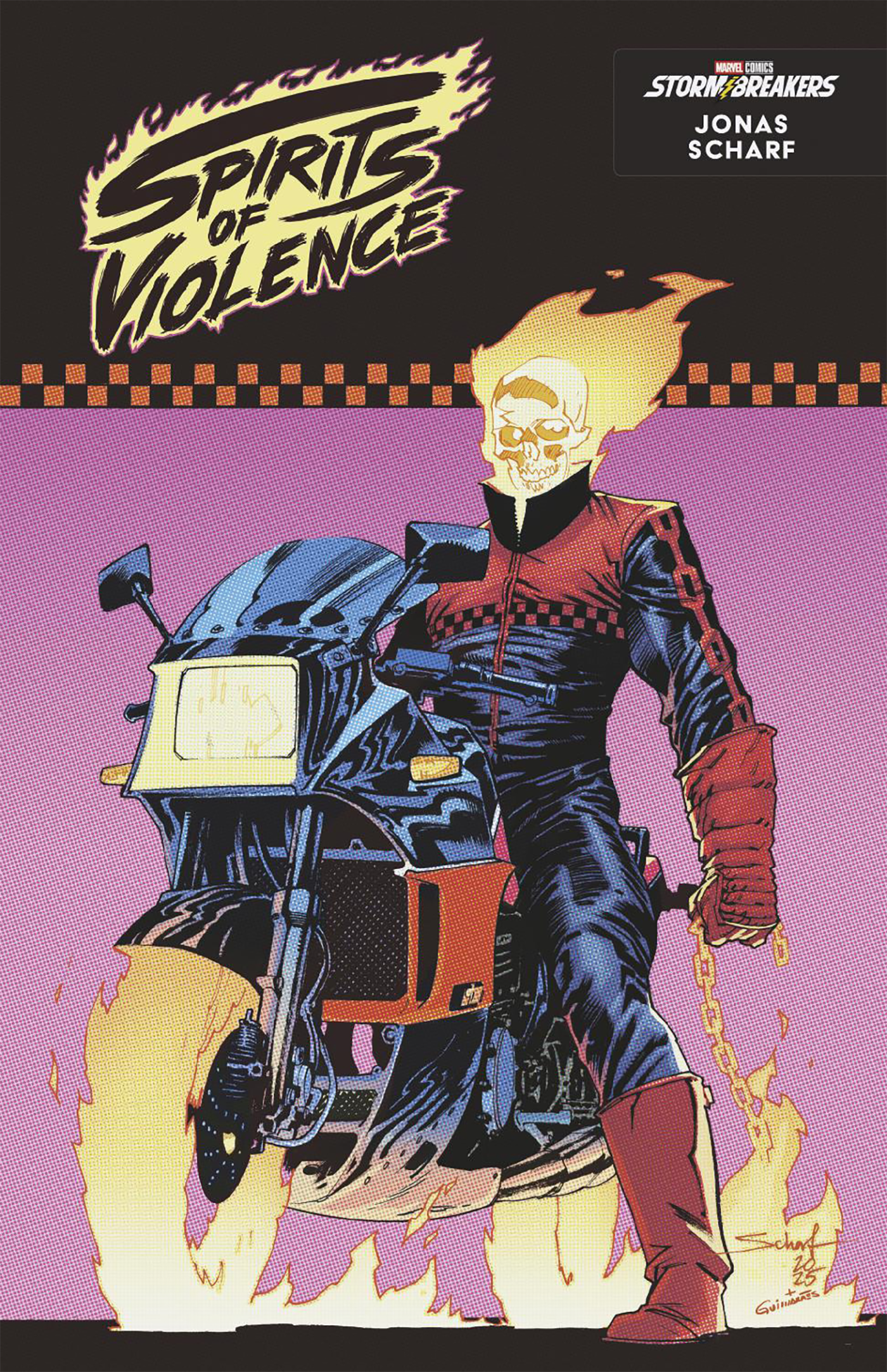 SPIRITS OF VIOLENCE #2 JONAS SCHARF FROM THE CHAOS A COSTUME VARIANT (11/5/2025)