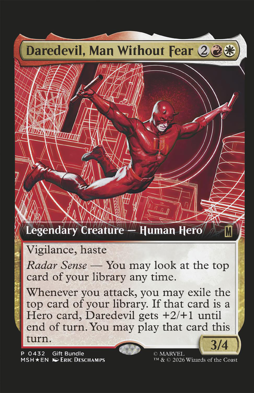 DAREDEVIL #4 CLASSIFIED ARTIST MAGIC: THE GATHERING VARIANT (7/8/2026)