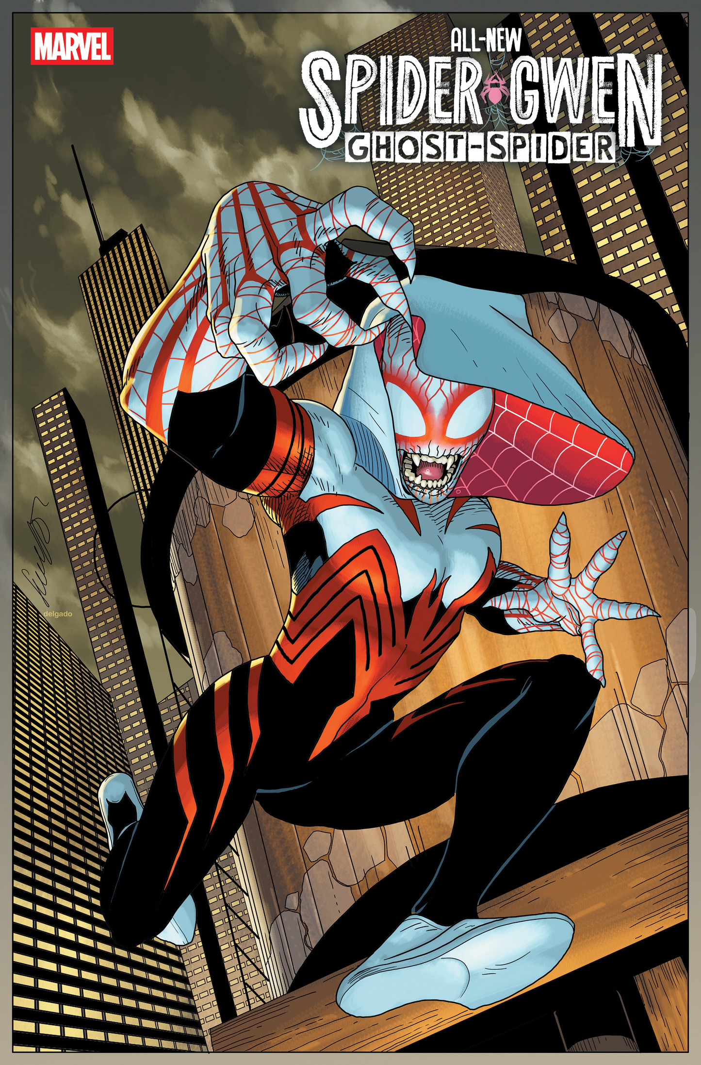 ALL-NEW SPIDER-GWEN: THE GHOST-SPIDER #5 SALVADOR LARROCA KNULLIFIED VARIANT (12/10/2025)