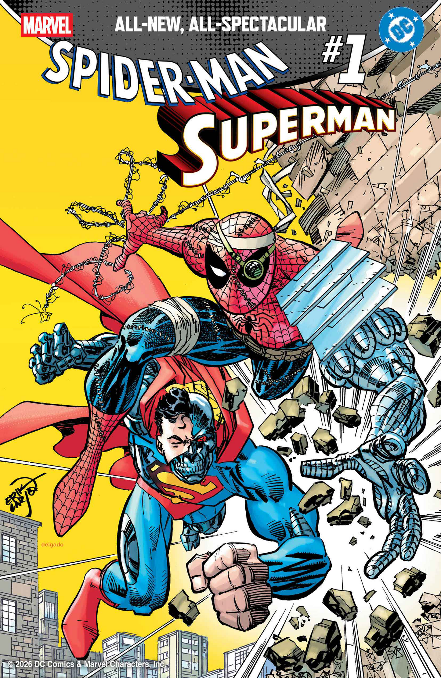 MARVEL/DC: SPIDER-MAN/SUPERMAN #1 ERIK LARSEN VARIANT (4/15/2026)