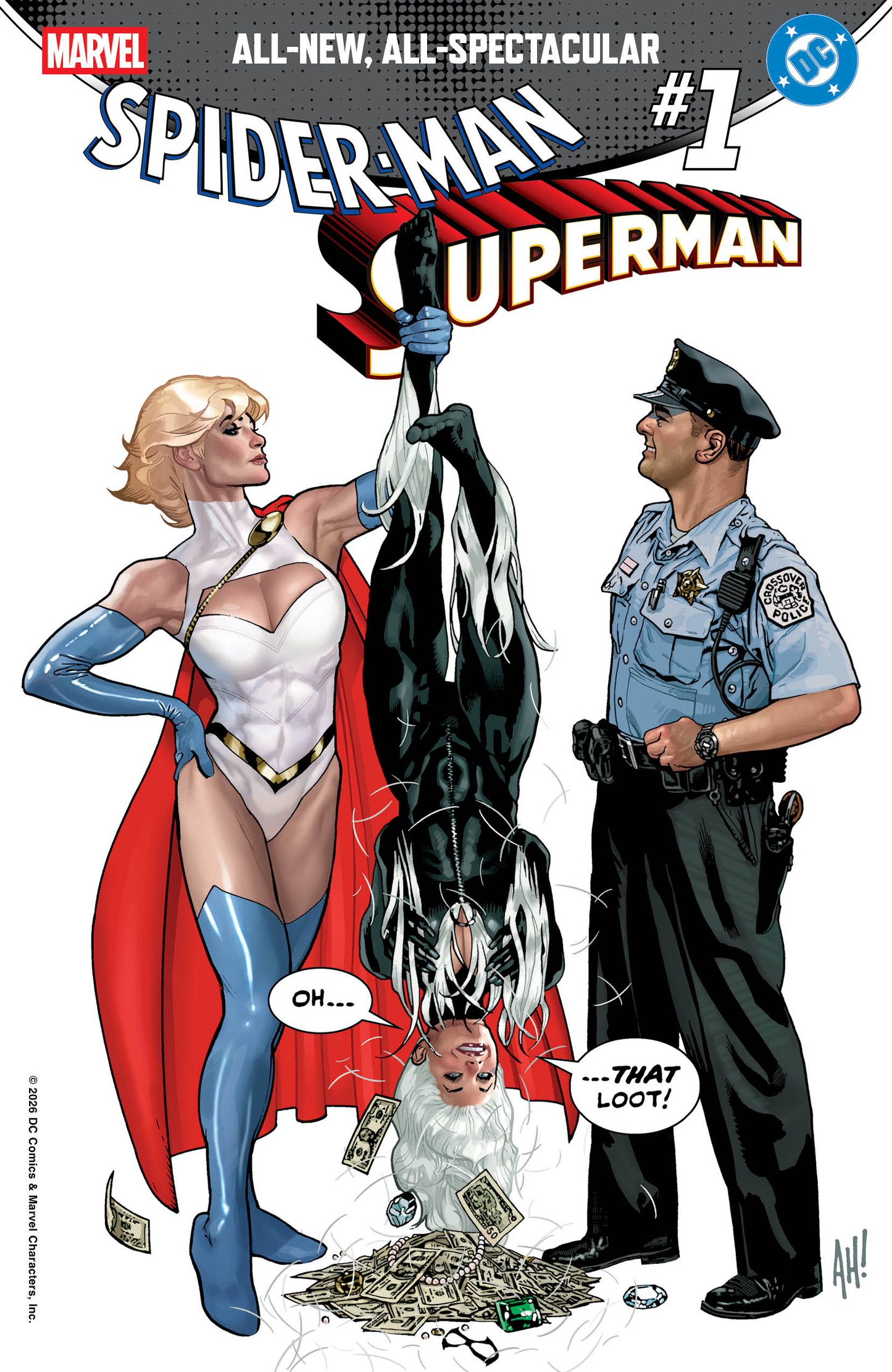 MARVEL/DC: SPIDER-MAN/SUPERMAN #1 ADAM HUGHES VARIANT (4/15/2026)