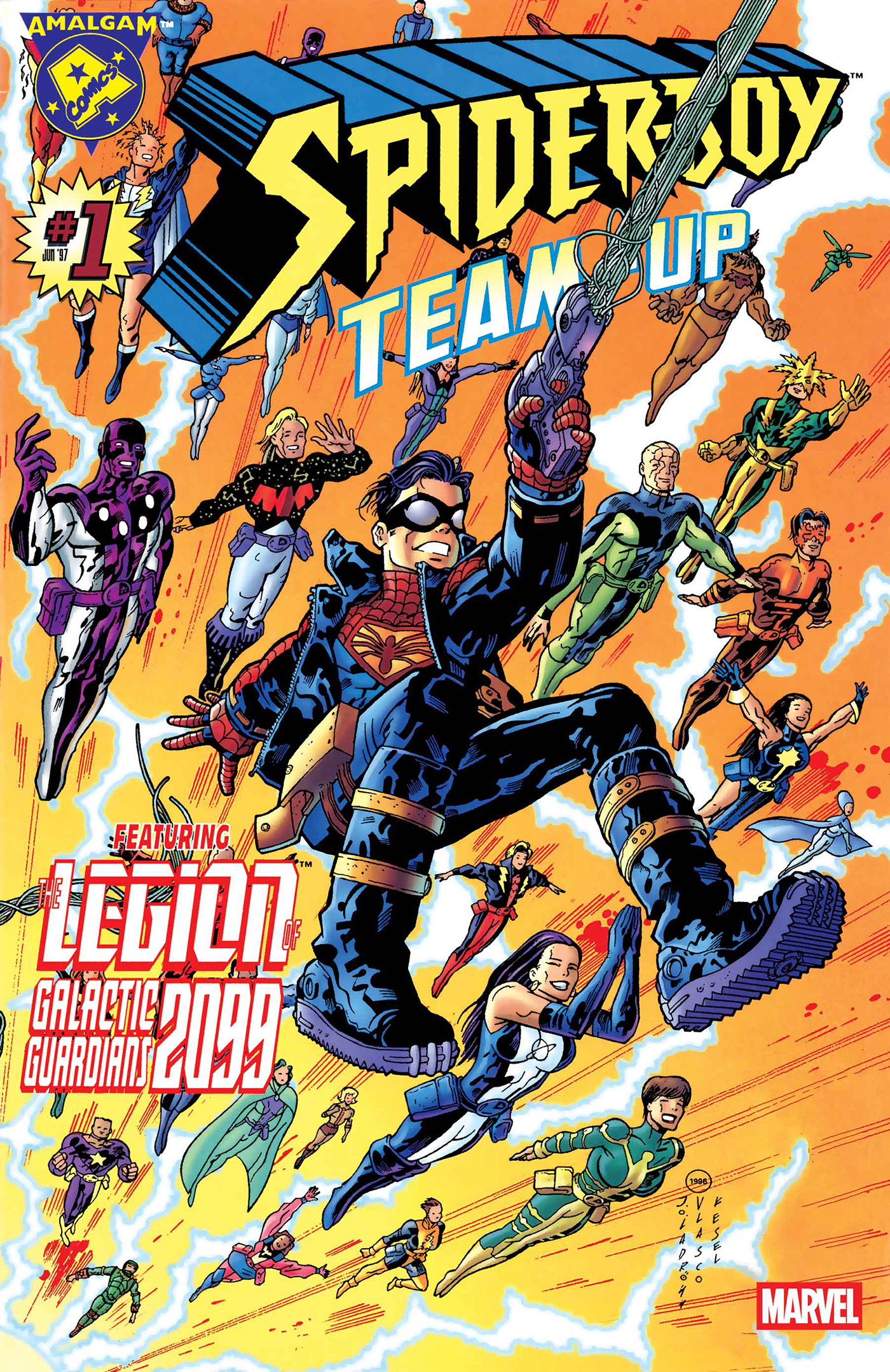 MARVEL/DC: SPIDER-BOY TEAM-UP #1 FACSIMILE EDITION (1/7/2026)