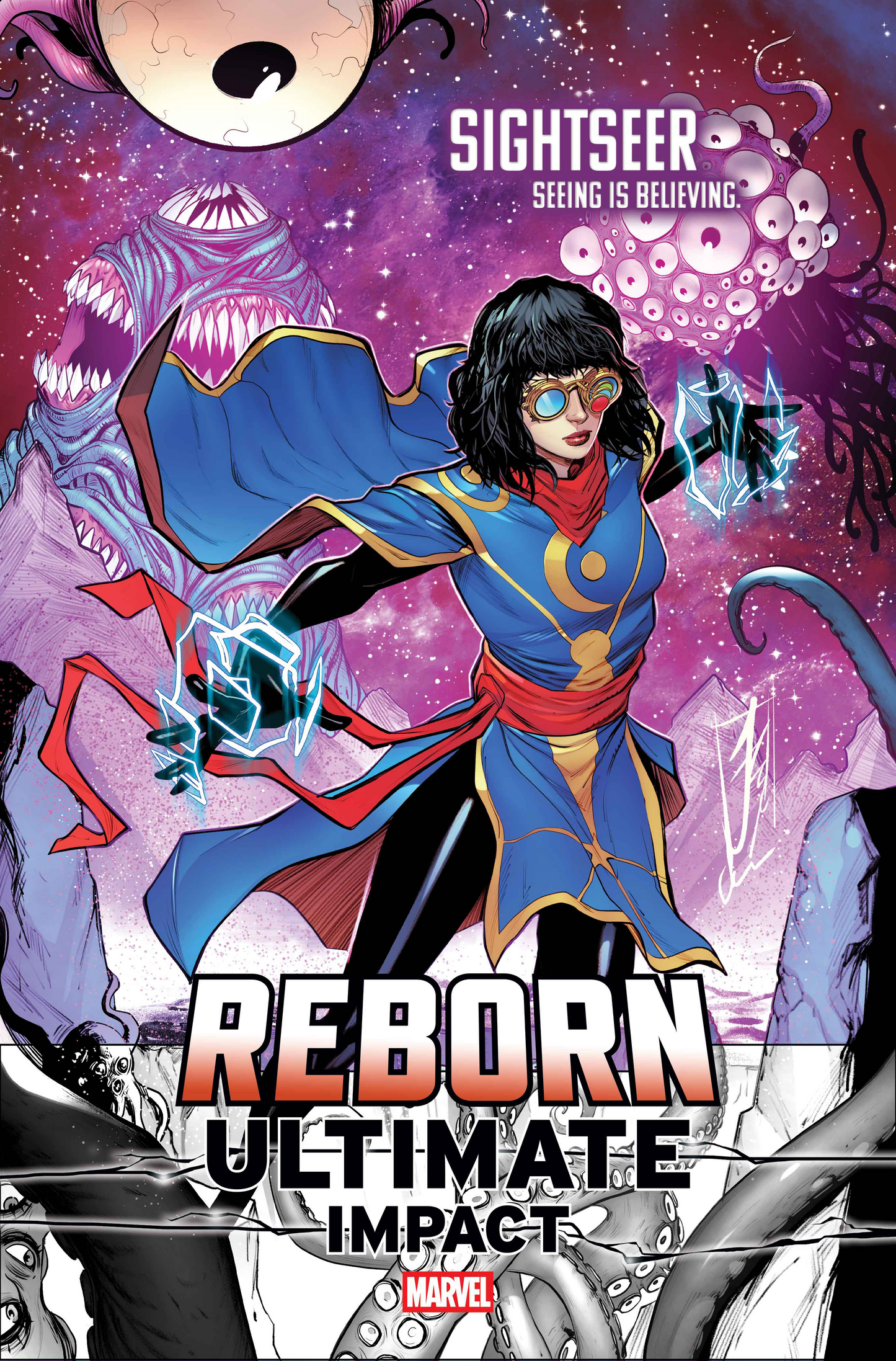 ULTIMATE IMPACT: REBORN #1 STEFANO CASELLI SIGHTSEER FIRST APPEARANCE VARIANT D (5/20/2026)