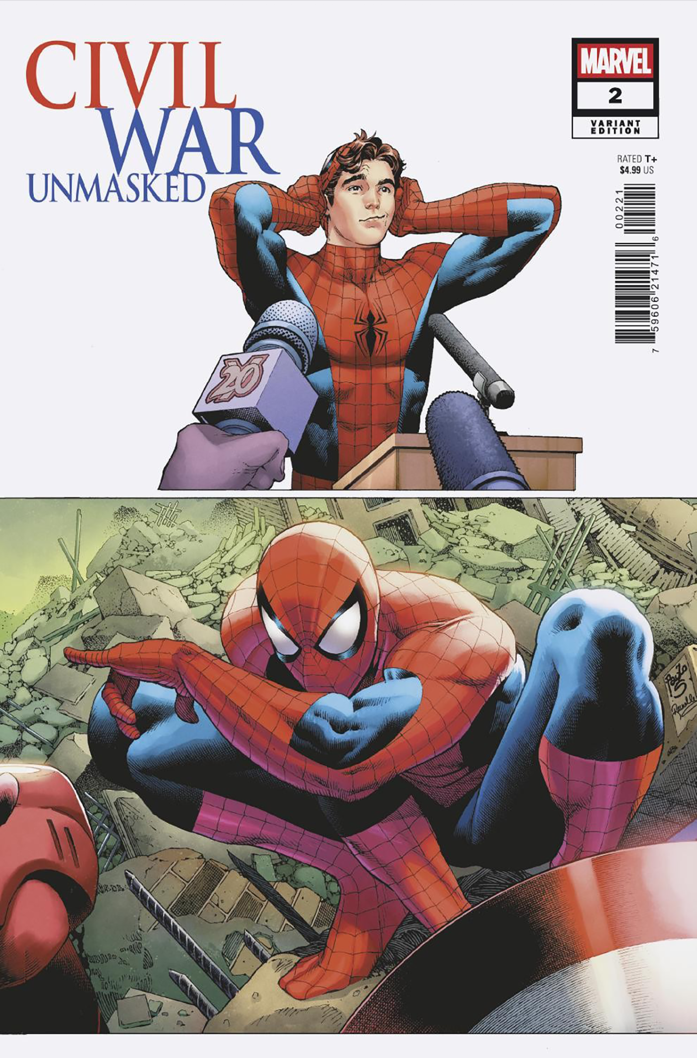 CIVIL WAR: UNMASKED #2 PAULO SIQUEIRA 5-PART CONNECTING VARIANT (6/10/2026)
