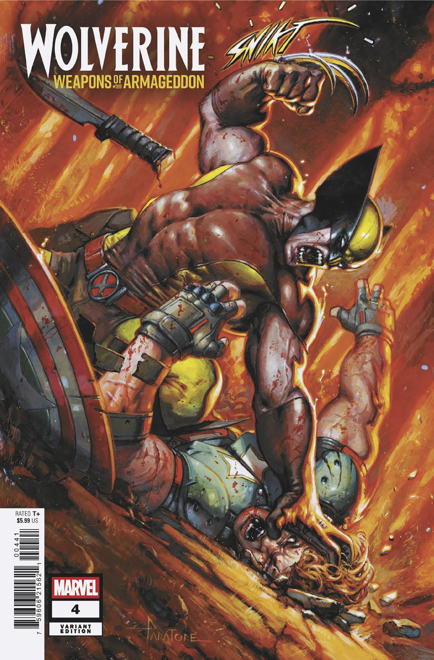 WOLVERINE: WEAPONS OF ARMAGEDDON #4 DAVIDE PARATORE VARIANT (5/20/2026)