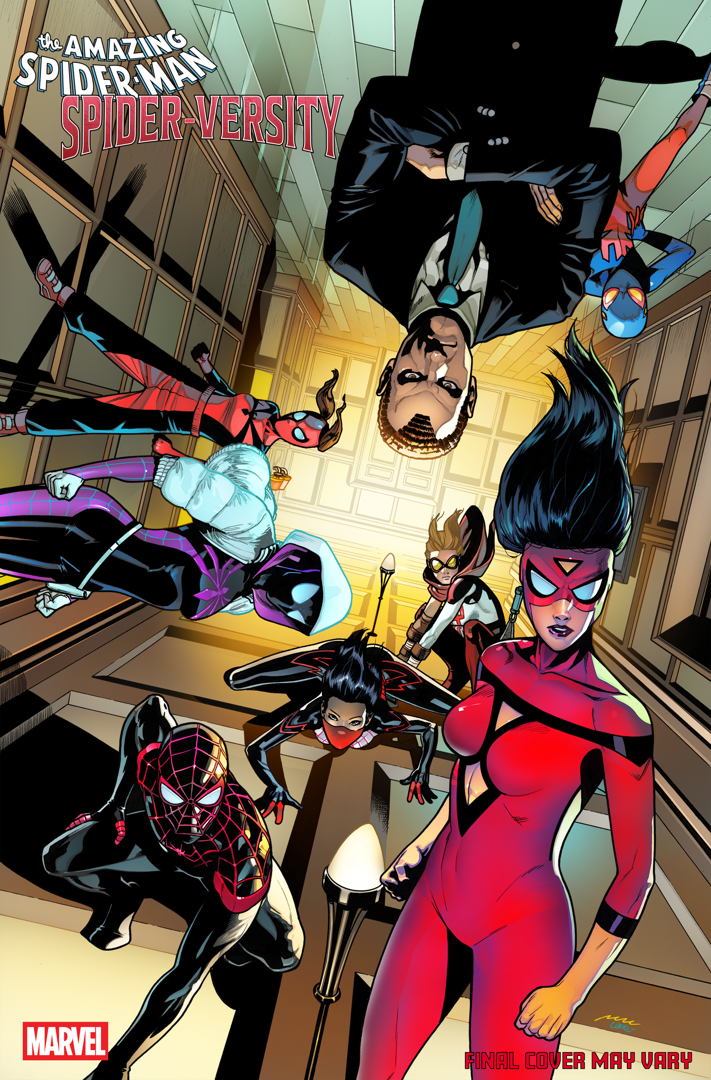 AMAZING SPIDER-MAN: SPIDER-VERSITY #1 PERE PEREZ FOIL VARIANT (4/22/2026)