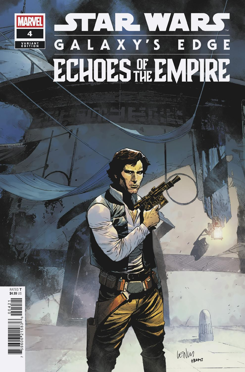 STAR WARS: GALAXY'S EDGE - ECHOES OF THE EMPIRE #4 LEINIL YU HAN SOLO VARIANT (7/15/2026)