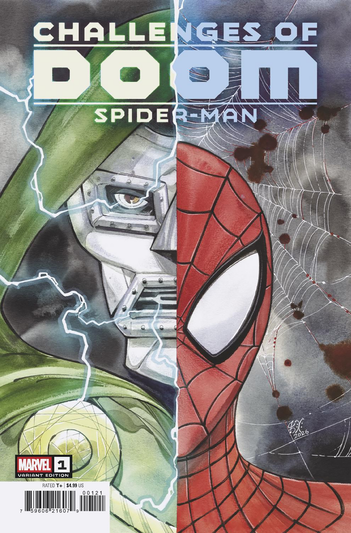 CHALLENGES OF DOOM: SPIDER-MAN #1 PEACH MOMOKO VARIANT (9/9/2026)