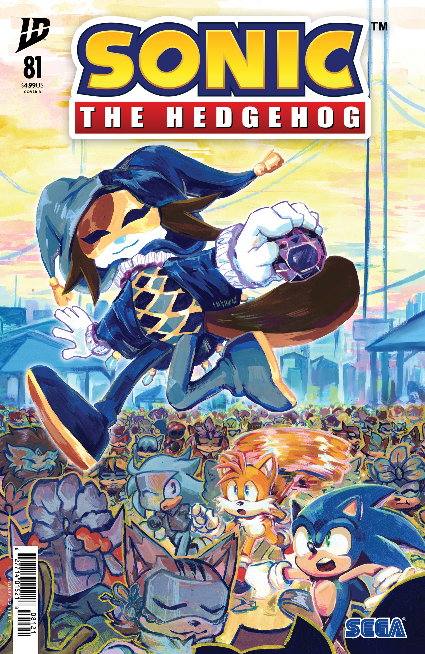 Sonic the Hedgehog #81 Variant B (Dutreix) (9/3/2025)