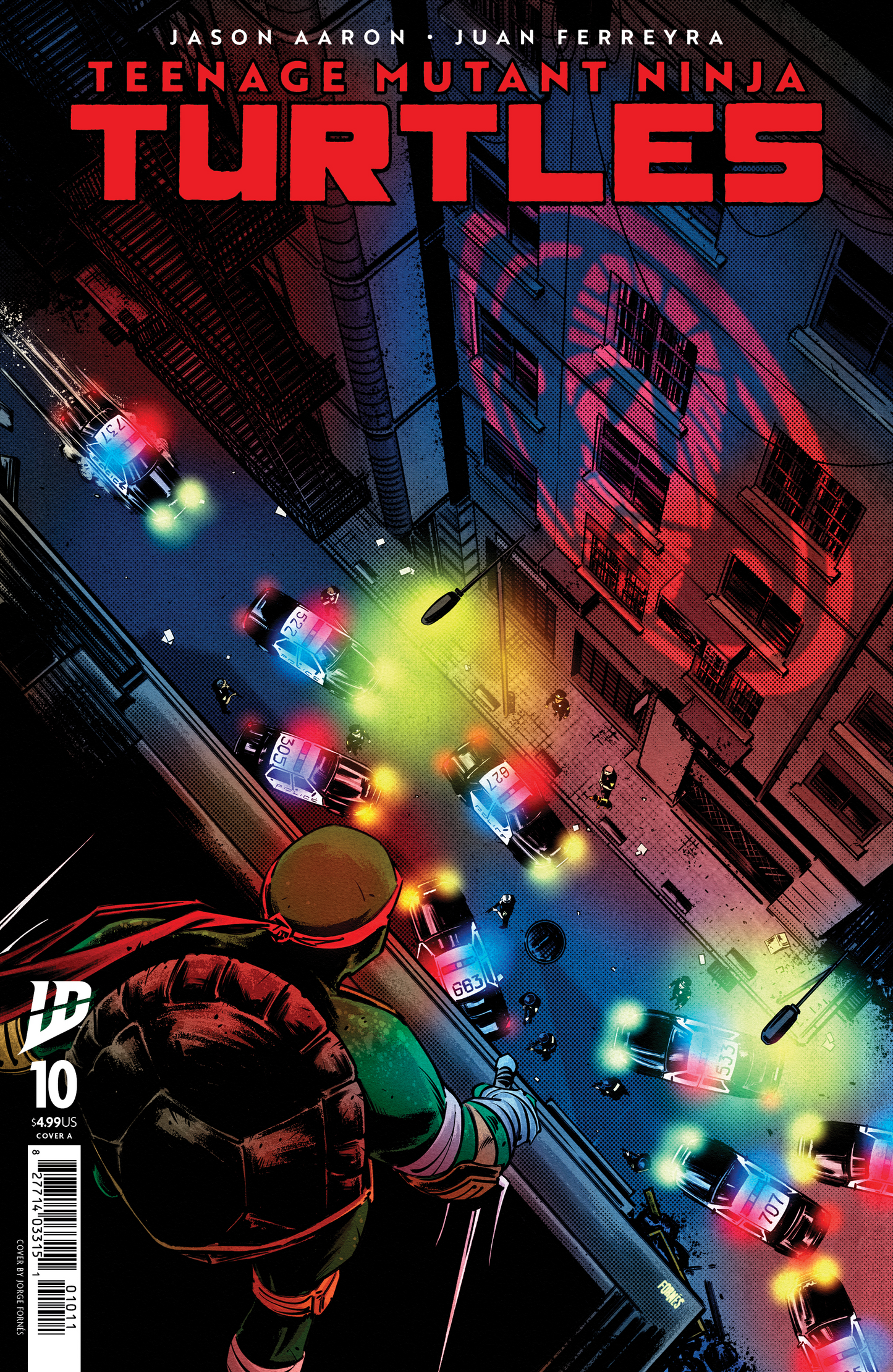 Teenage Mutant Ninja Turtles #10 Cover A (Fornés) (7/16/2025)