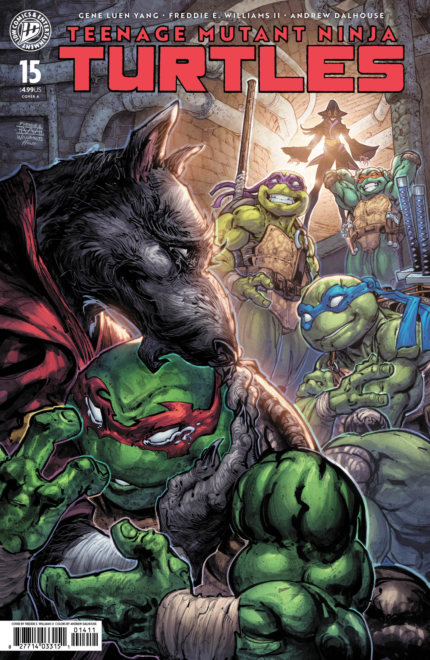 Teenage Mutant Ninja Turtles #15 Cover A (Williams II) (2/11/2026)