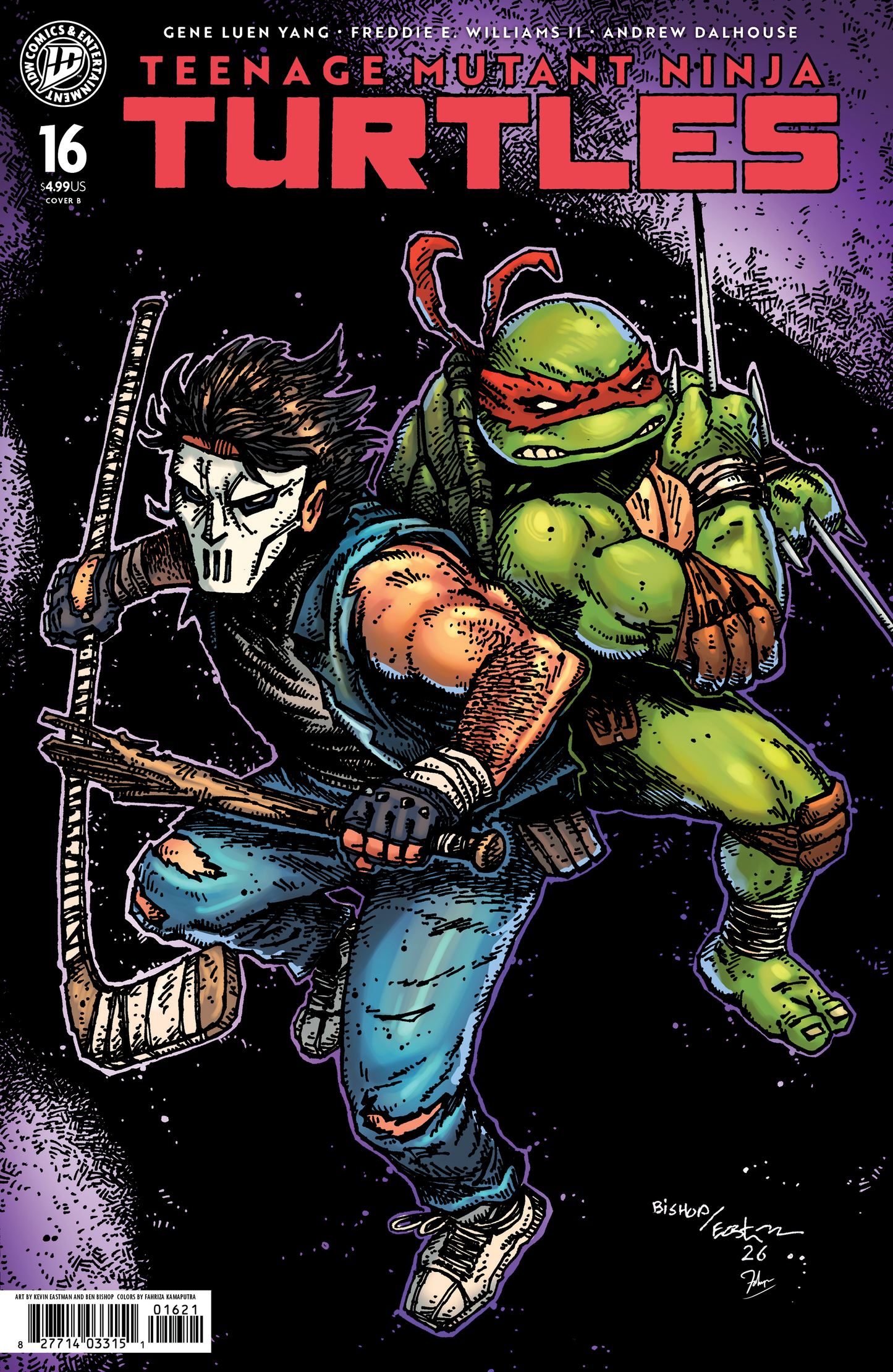 Teenage Mutant Ninja Turtles #16 Variant B (Eastman & Bishop) (3/11/2026)