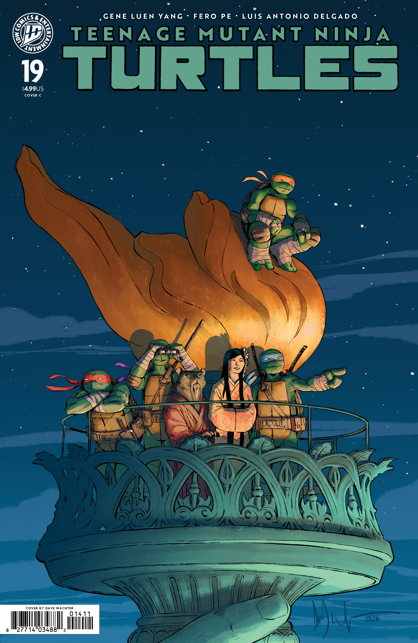 Teenage Mutant Ninja Turtles #19 Variant C (Wachter) (6/10/2026)