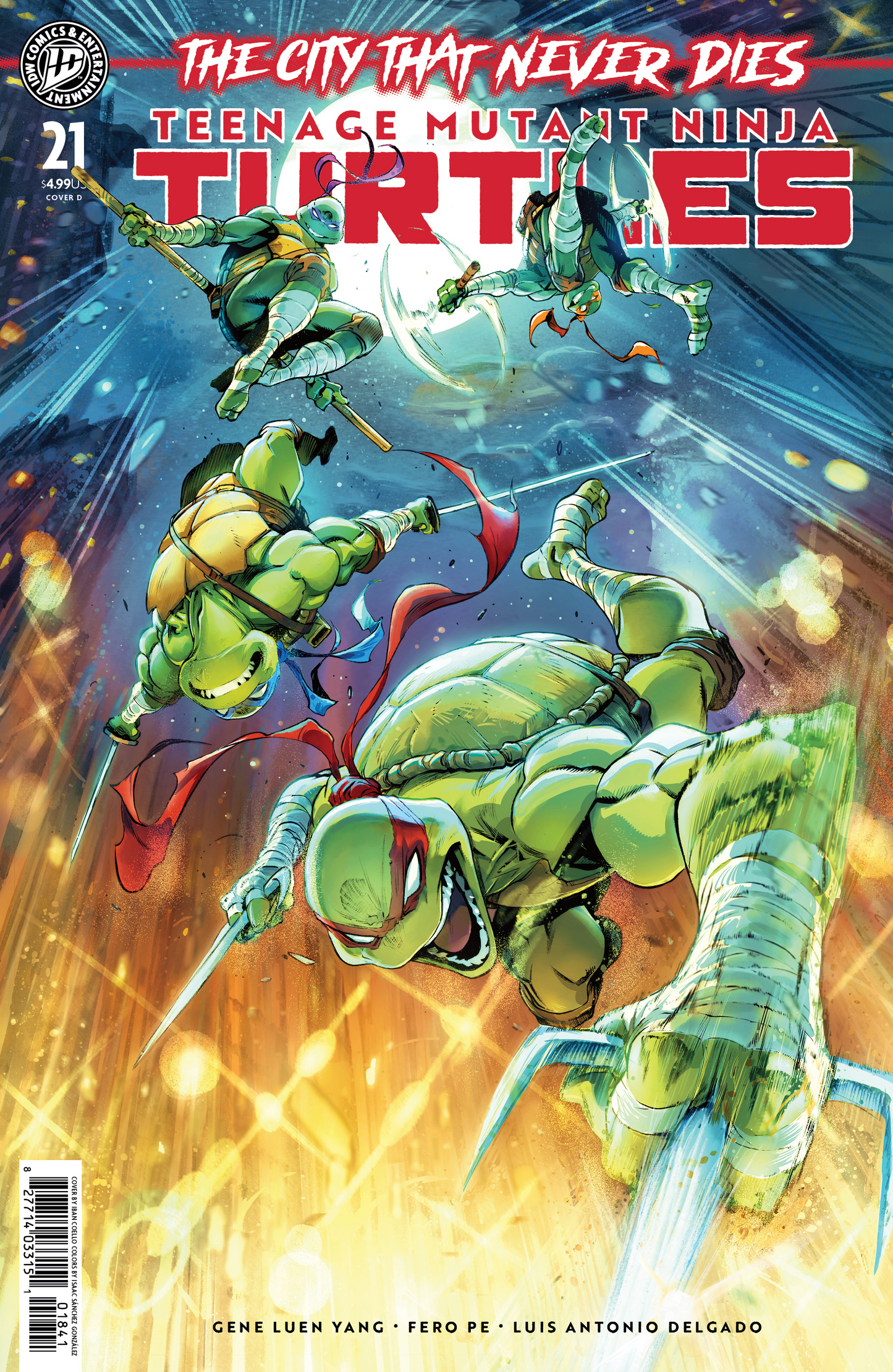 Teenage Mutant Ninja Turtles #21 Variant D (Coello) (8/19/2026)