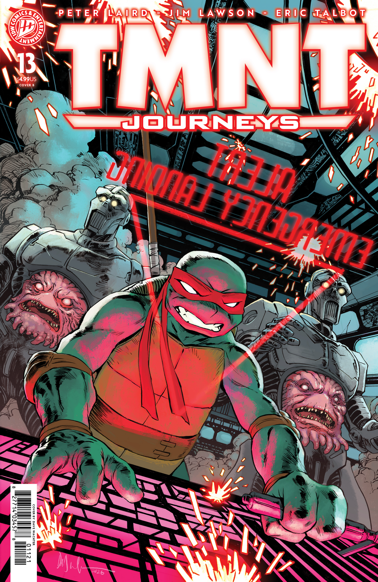 TMNT: Journeys #13 Variant B (Wachter) (9/9/2026)