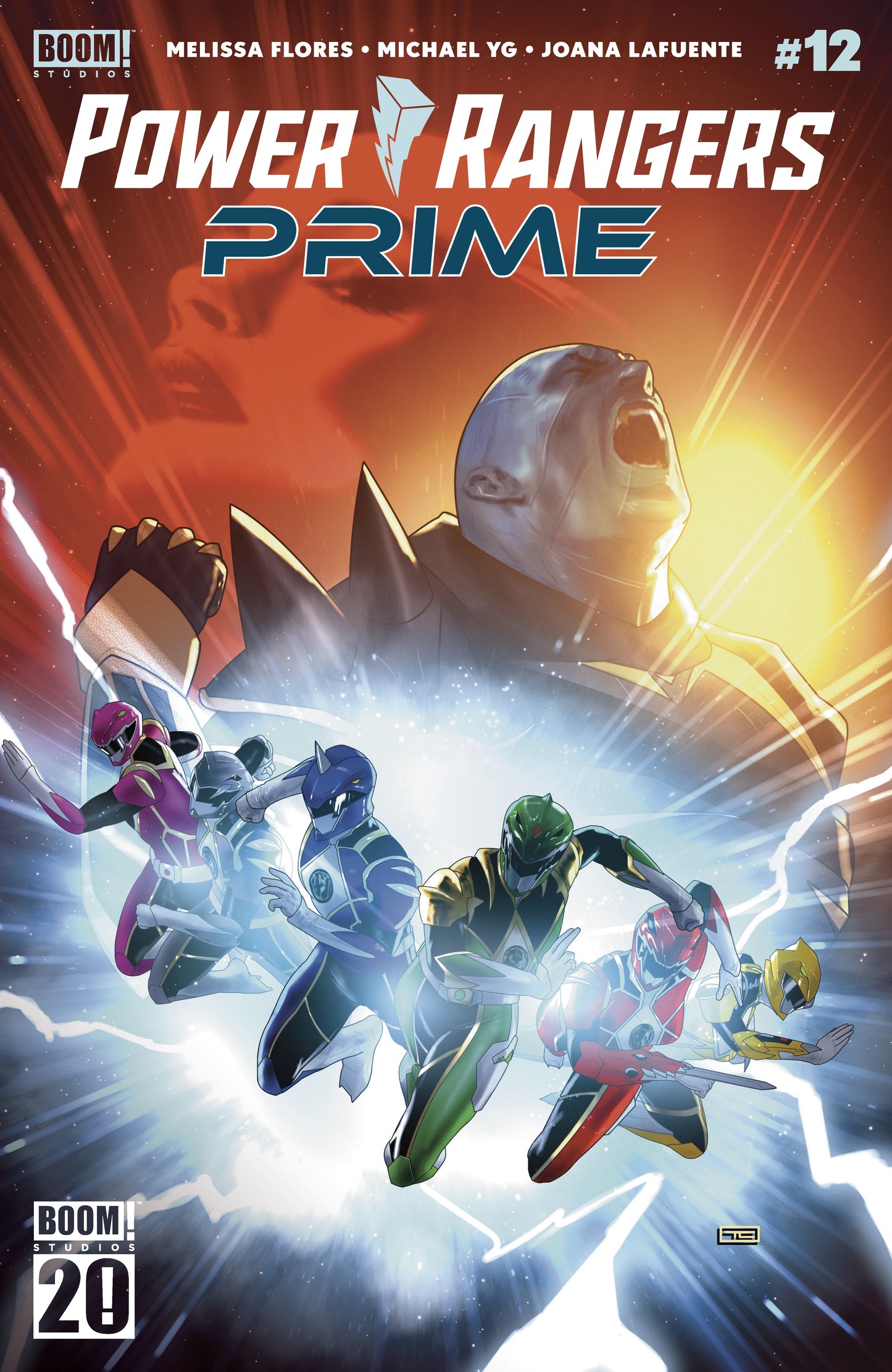 Power Rangers Prime #12 A Main (Dressed, Clarke) (11/19/2025)