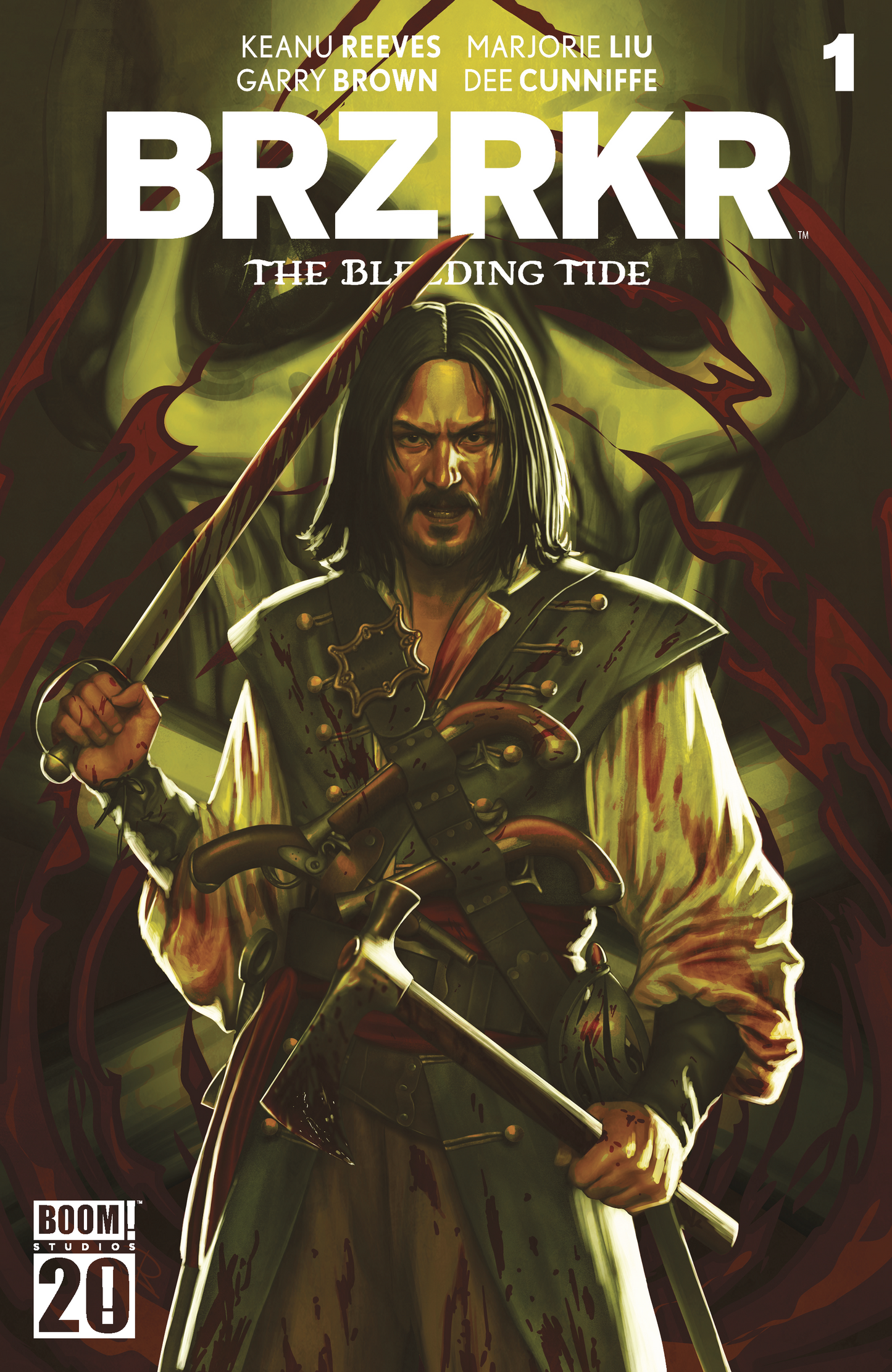 BRZRKR: The Bleeding Tide #1 E Variant (Dressed, Foil, Puebla) (11/26/2025)