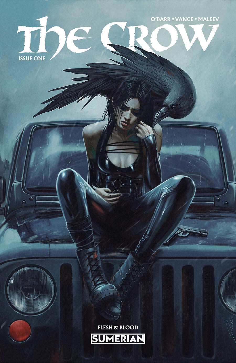 The Crow: Flesh & Blood #1 Cover B by Ingrid Gala
