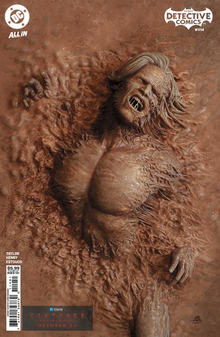DETECTIVE COMICS #1114 CVR E BJORN BARENDS CLAYFACE MOVIE CARD STOCK VAR (BATMAN BAD SEEDS) (10/21/2026)