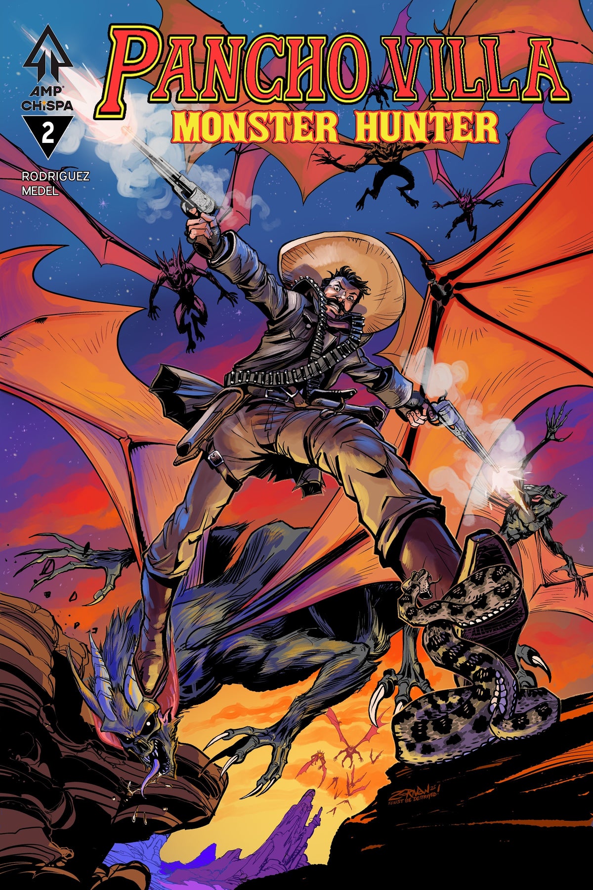 PANCHO VILLA MONSTER HUNTER #2 (OF 3) CVR A JEFF ZORNOW (10/14/2026)